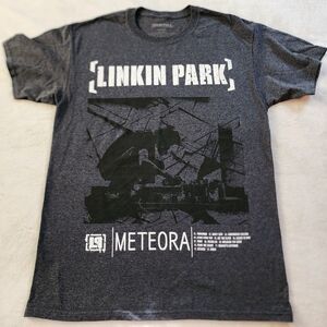 Linkin Park Heathered Gray Tshirt With Graphics Size Medium New Without Tags
